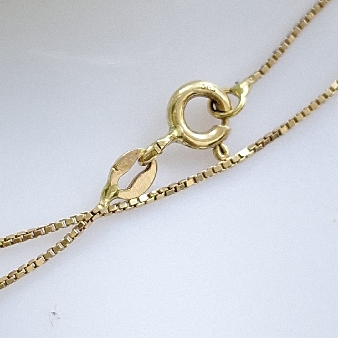 GARGANTILLA ORO 14 K 2.3 GRMS (SEMINUEVO)