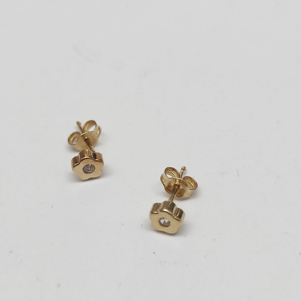 ARETES PAR ORO 14 K 1,40 GRMS (SEMINUEVO)