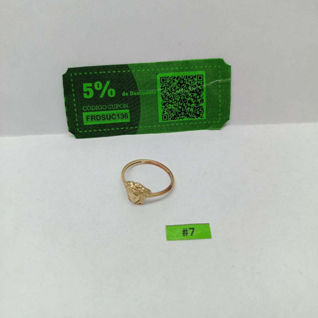 ANILLITO ORO 10 K 1,60 GRMS (SEMINUEVO)