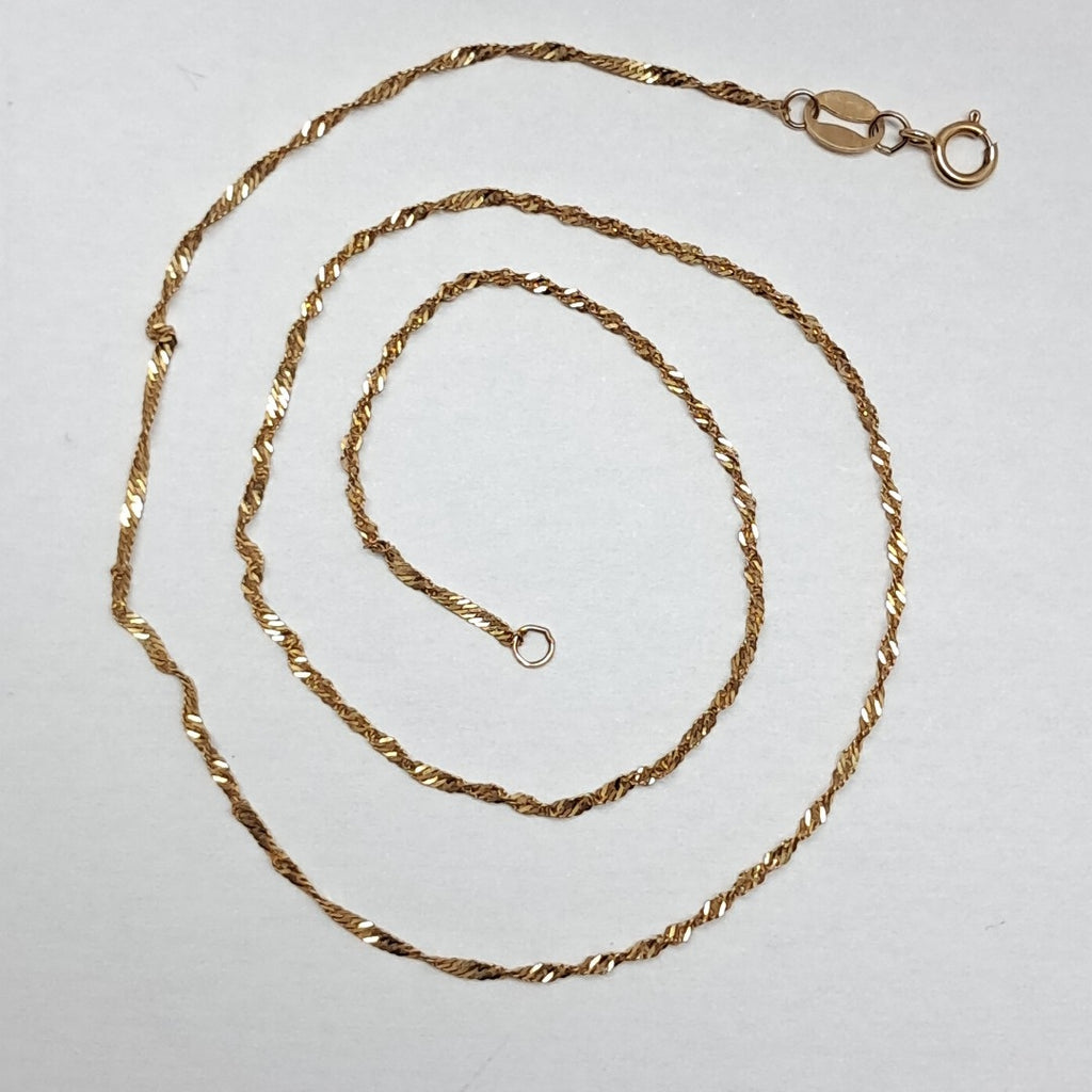 CADENA ORO 10 K 0.8 GRMS (SEMINUEVO)