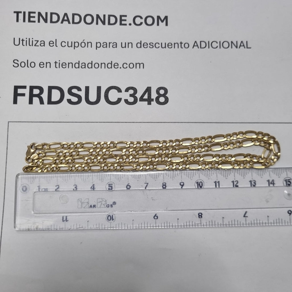 CADENA ORO 18 K 9.7 GRMS (SEMINUEVO)