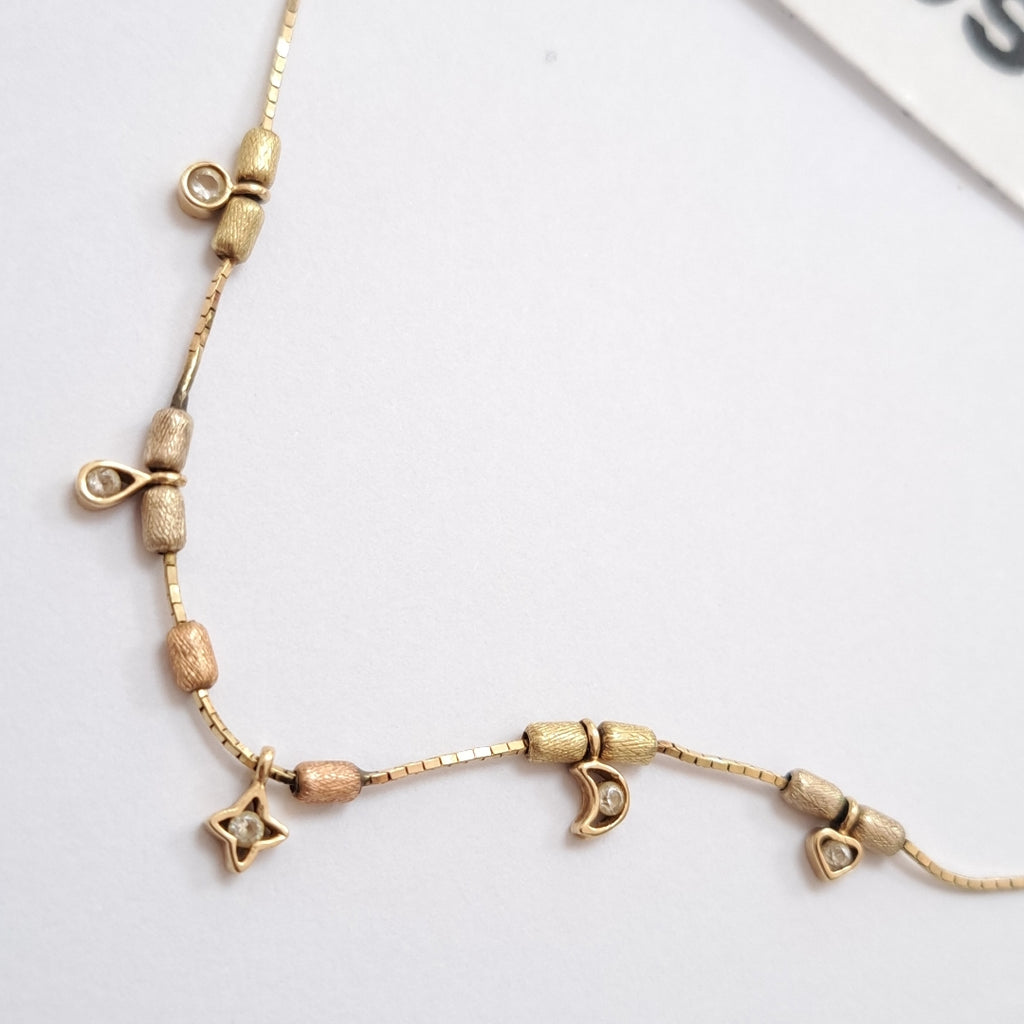 GARGANTILLA ORO 14 K 4,30 GRMS (SEMINUEVO)