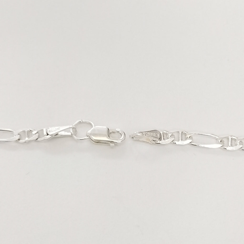 CADENA TEJIDO 3X1 PLATA .925 60 CM 8.3 GR (NUEVO)