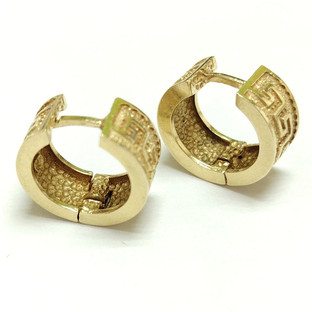 ARETES PAR ORO 14 K 6.4 GRMS (SEMINUEVO)