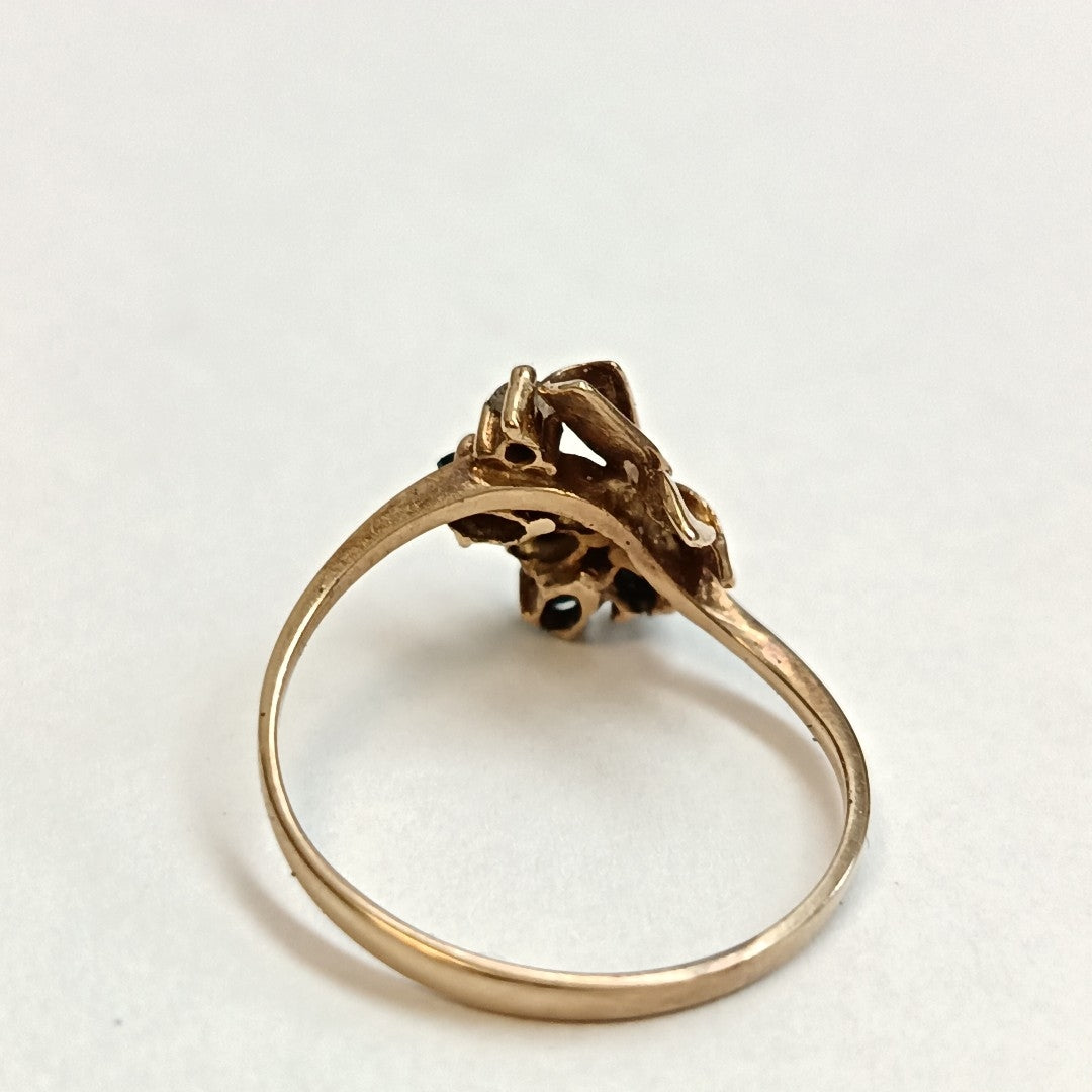 ANILLO ORO 10 K 1,60 GRMS (SEMINUEVO)