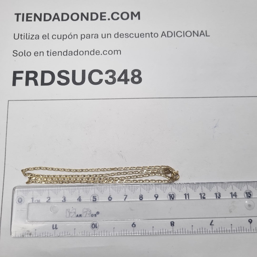 CADENA ORO 14 K 2.9 GRMS (SEMINUEVO)