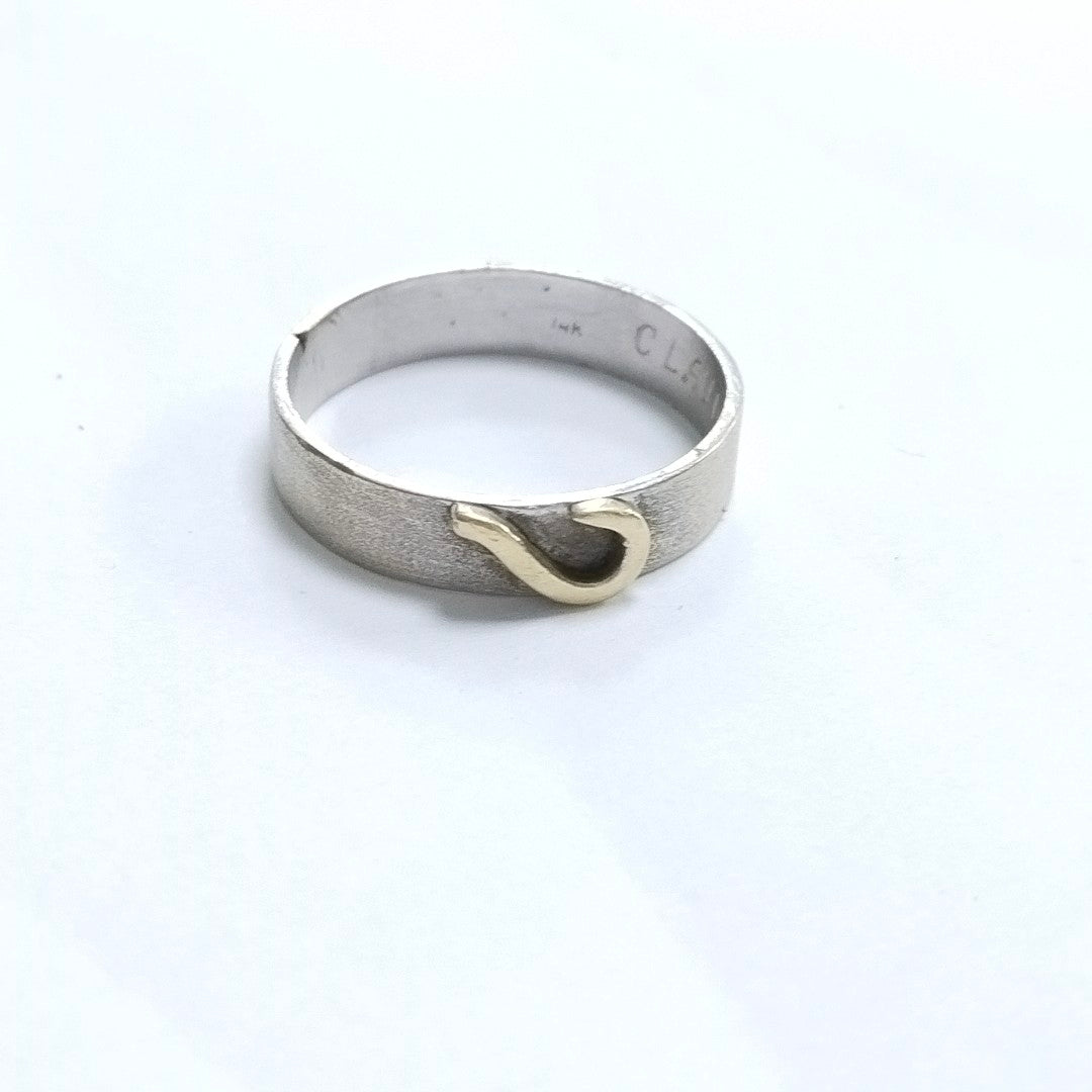 ANILLO ORO 14 K 4.7 GRMS (SEMINUEVO)