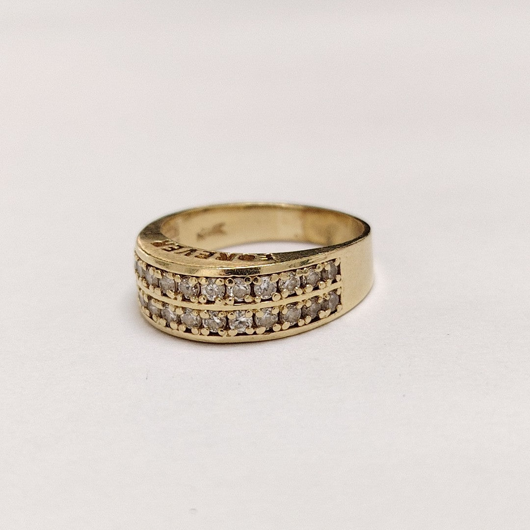ANILLO ORO 14 K 4.5 GRMS (SEMINUEVO)