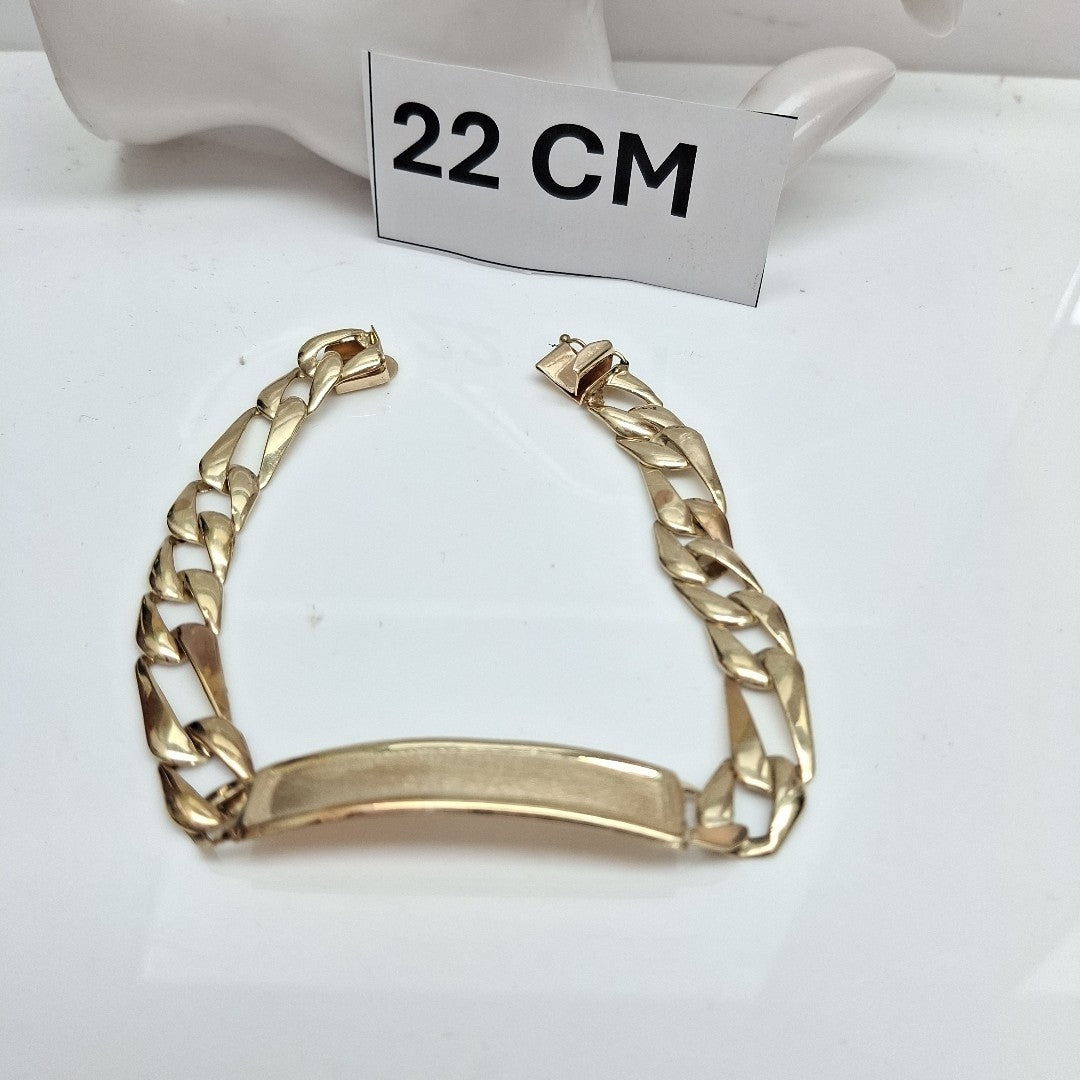 ESCLAVA ORO 14 K 14,70 GRMS (SEMINUEVO)