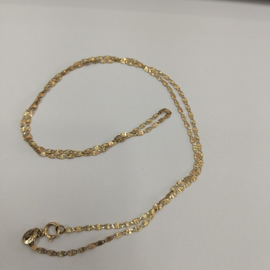 CADENA ORO COMBINADO 14 K 2 GRMS (SEMINUEVO)