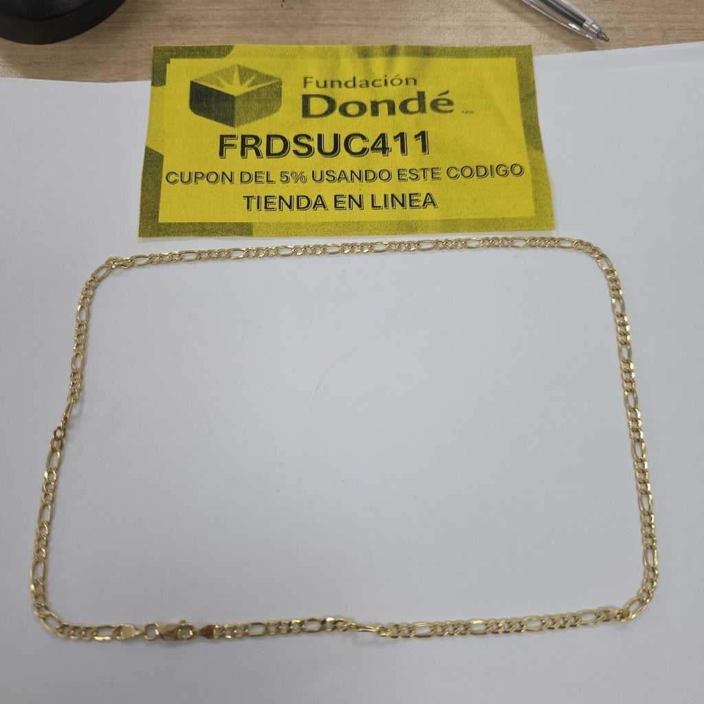 CADENA ORO 14 K 4,60 GRMS (SEMINUEVO)