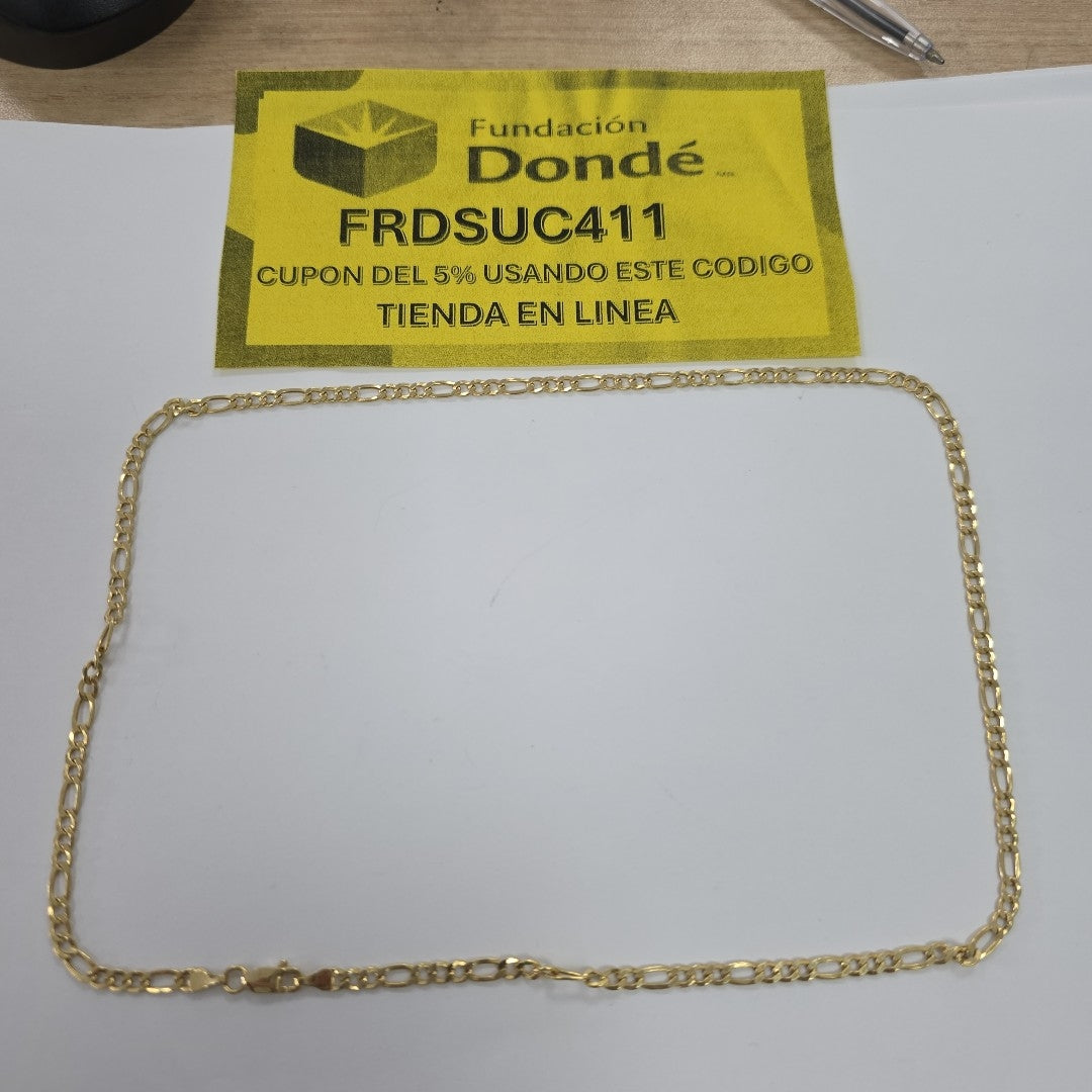 CADENA ORO 14 K 4,60 GRMS (SEMINUEVO)