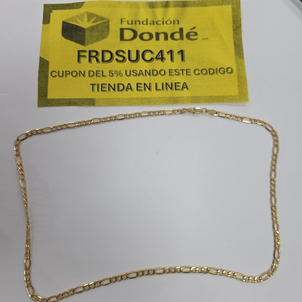 CADENA ORO 14 K 3,50 GRMS (SEMINUEVO)