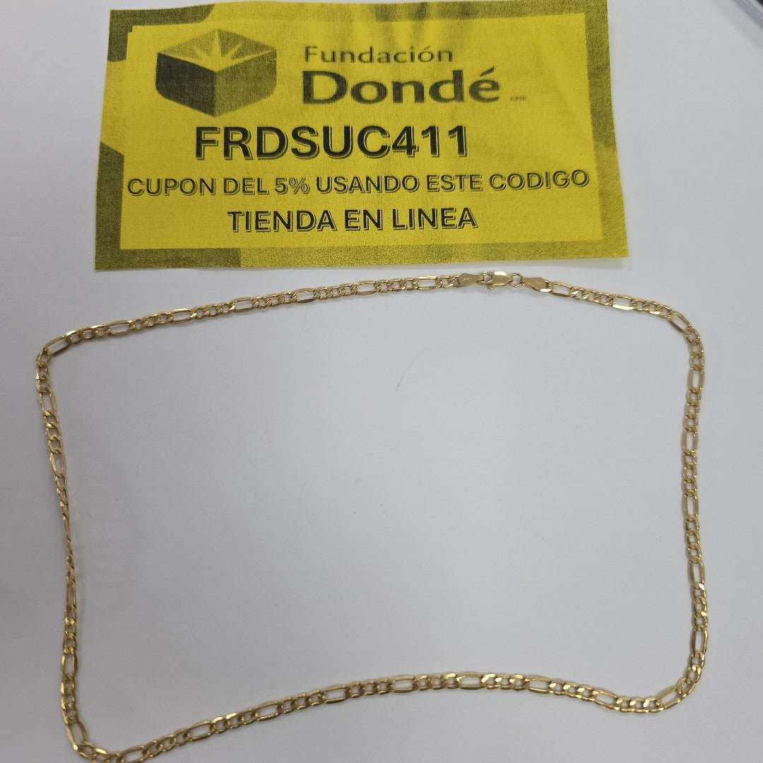 CADENA ORO 14 K 3,50 GRMS (SEMINUEVO)