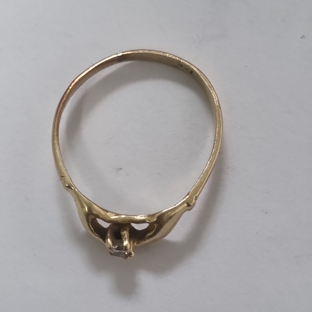 ANILLO ORO 14 K 1.6 GRMS (SEMINUEVO)