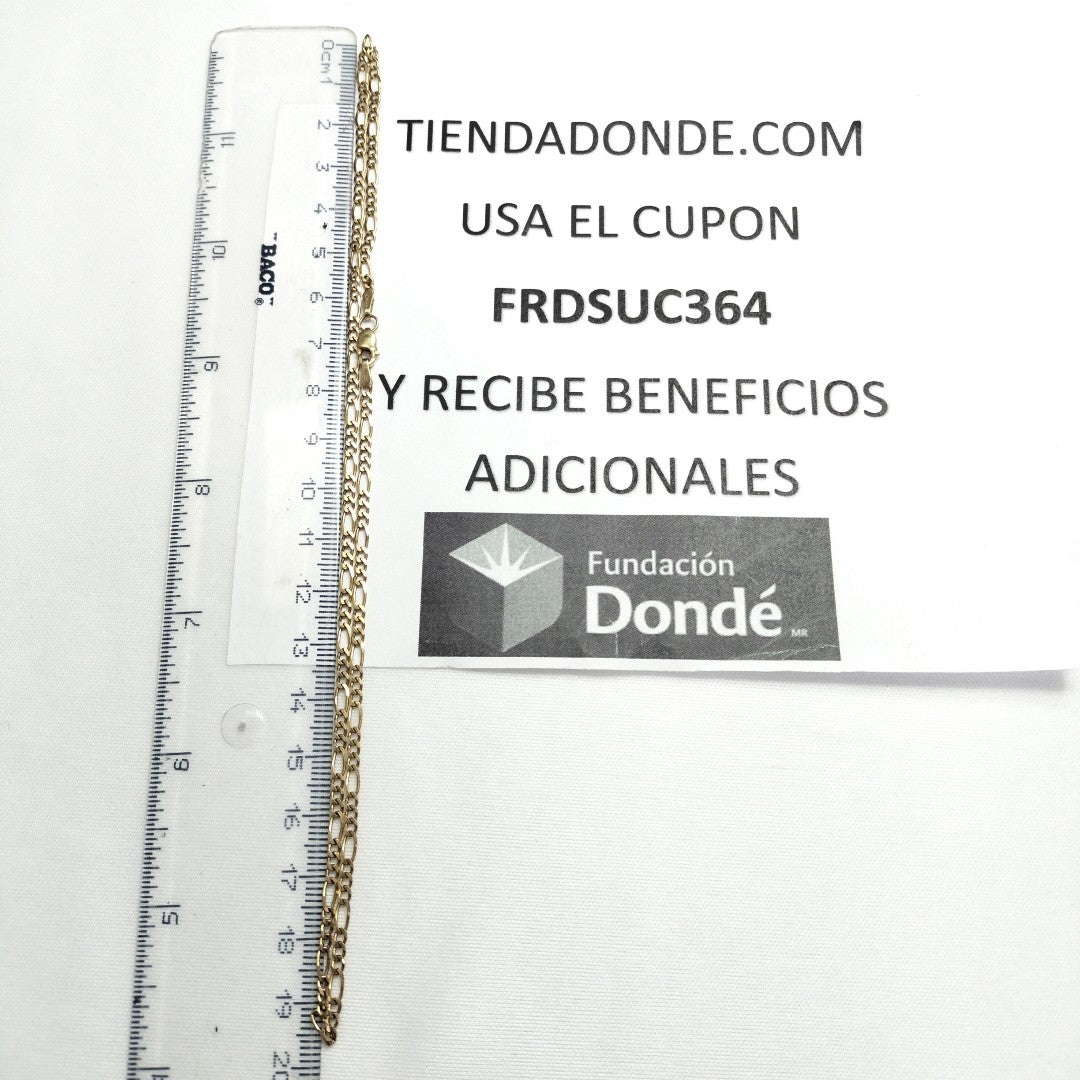 CADENA ORO 10 K 3.8 GRMS (SEMINUEVO)