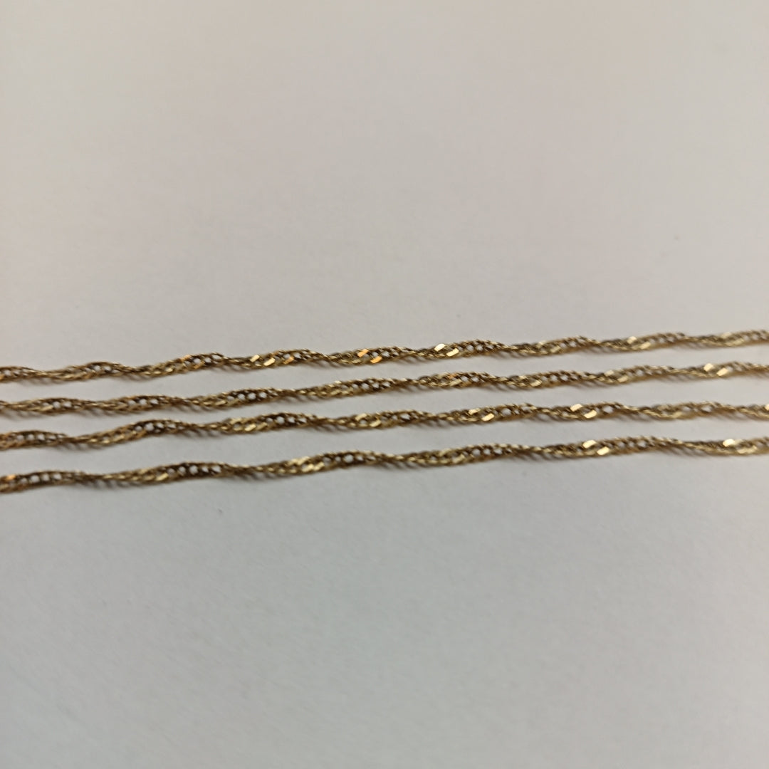 CADENA ORO 14 K 2,30 GRMS (SEMINUEVO)