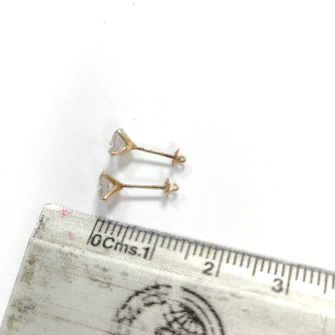 BROQUELES PAR ORO 10 K 0.5 GRMS (SEMINUEVO)