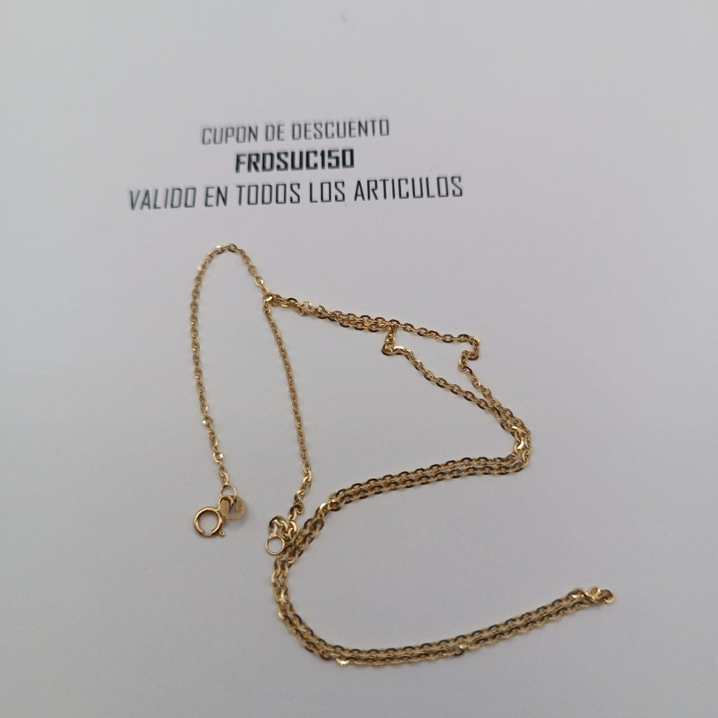 CADENA ORO 14 K 2,10 GRMS (SEMINUEVO)