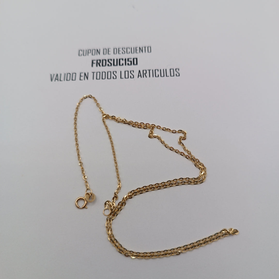 CADENA ORO 14 K 2,10 GRMS (SEMINUEVO)