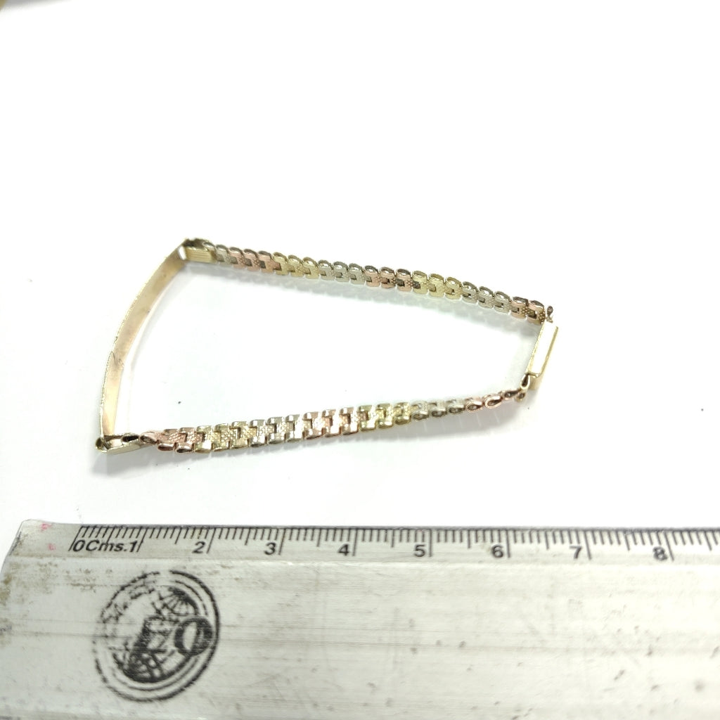 ESCLAVA ORO COMBINADO 10 K 5,10 GRMS (SEMINUEVO)