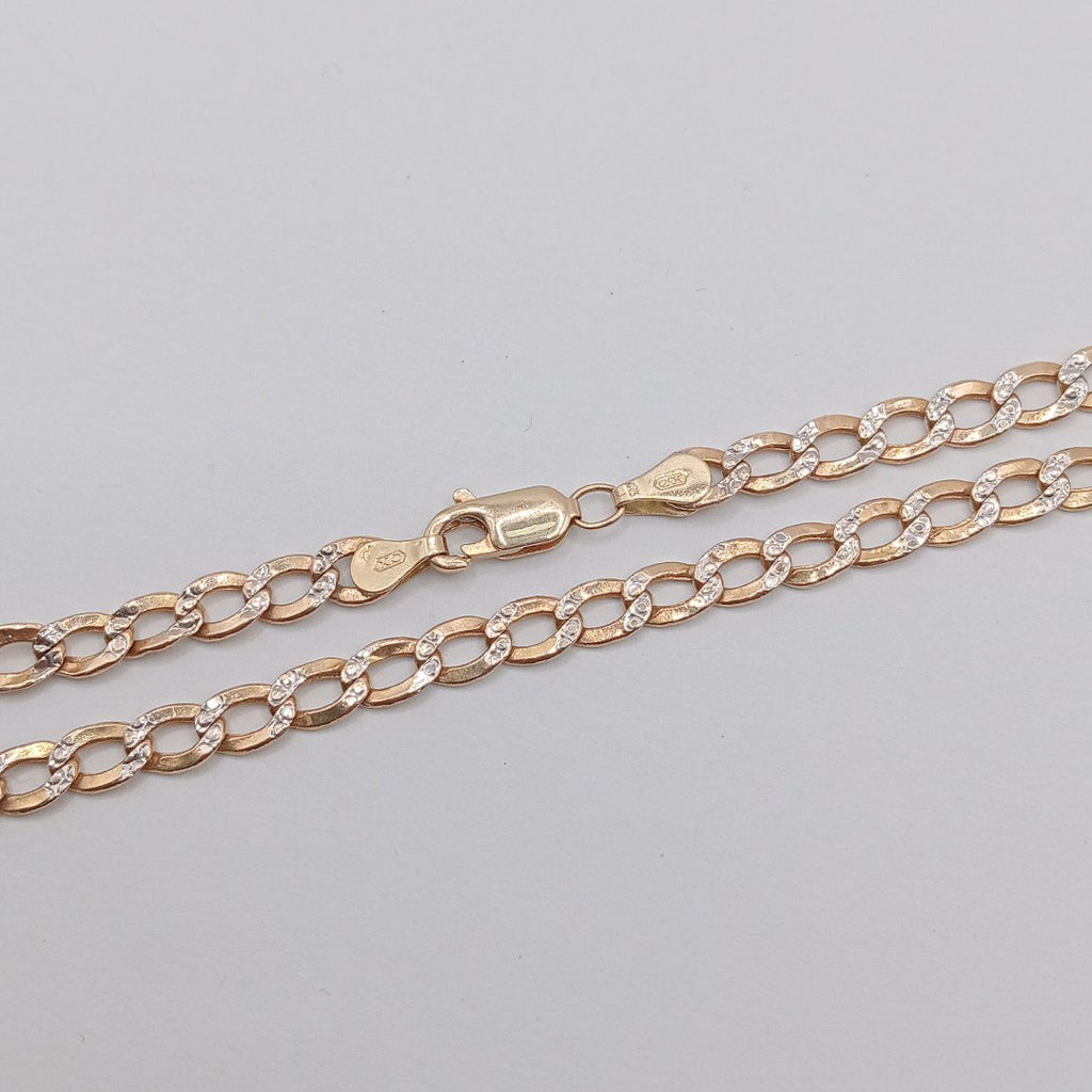 CADENA ORO, RODIADO 14 K 11.2 GRMS (SEMINUEVO)