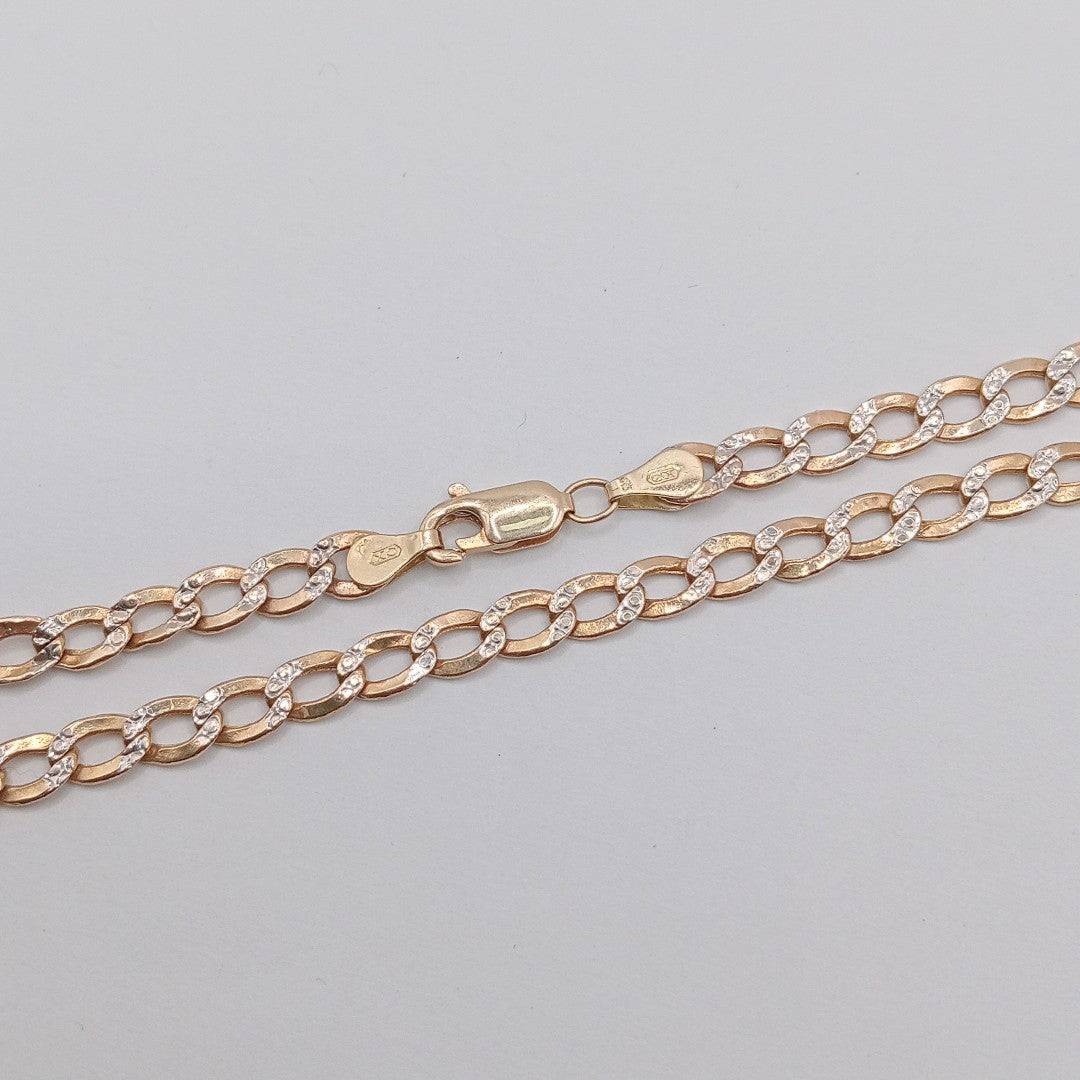 CADENA ORO, RODIADO 14 K 11.2 GRMS (SEMINUEVO)