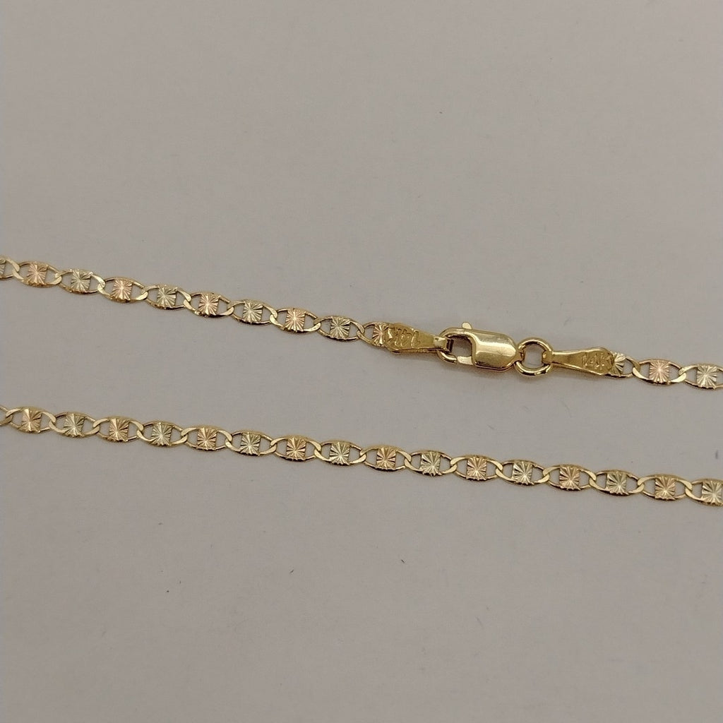 CADENA TEJIDO MARINERO 3.81GR 60 CM (NUEVO)