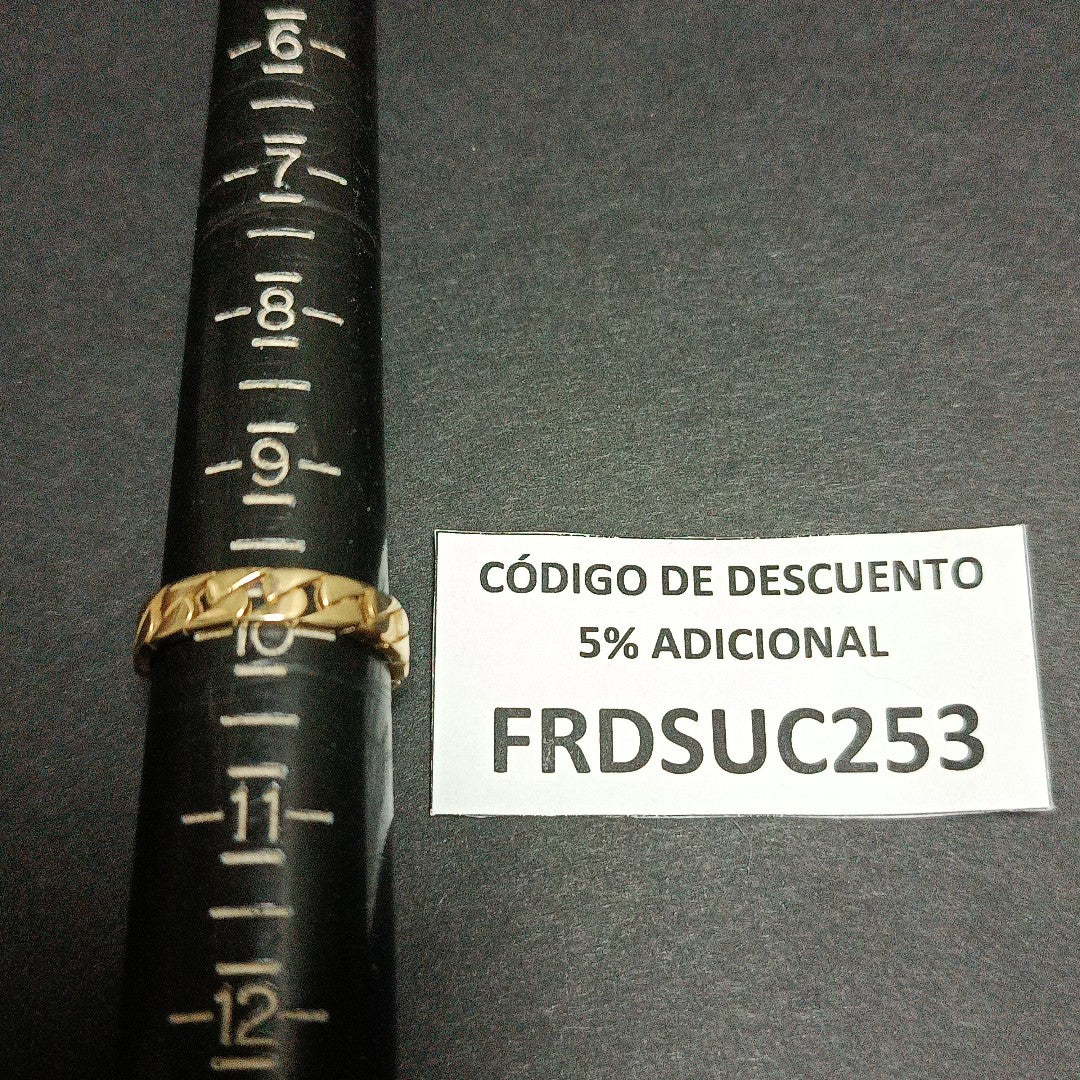 ANILLO ORO 10 K 2,00 GRMS (SEMINUEVO)