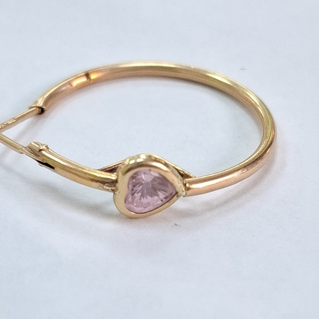 ARRACADAS PAR ORO 14 K 4 GRMS (SEMINUEVO)
