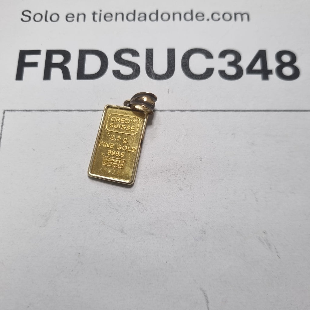 DIJE ORO 14 K 2,50 GRMS (SEMINUEVO)