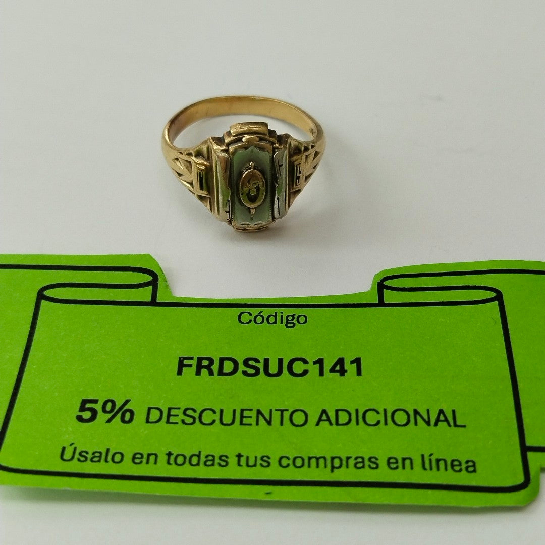 ANILLO ORO 10 K 4.4 GRMS (SEMINUEVO)