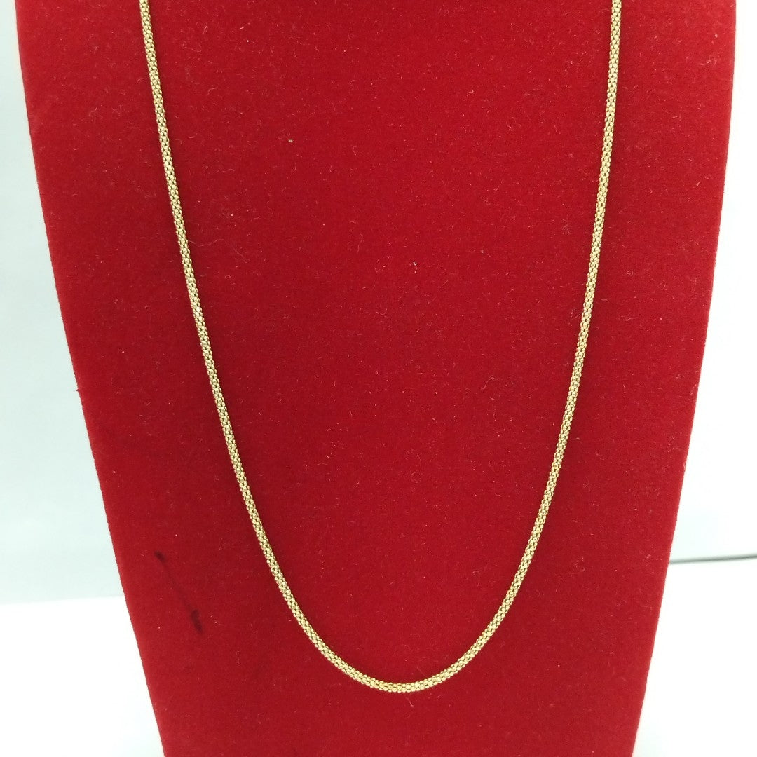 CADENA ORO 14 K 3.2 GRMS (SEMINUEVO)
