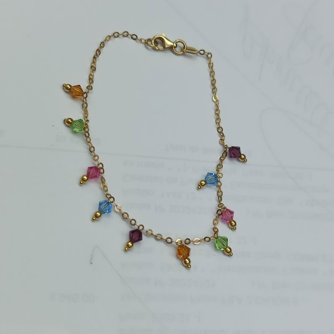 PULSERA ORO 14 K 2.3 GRMS (SEMINUEVO)