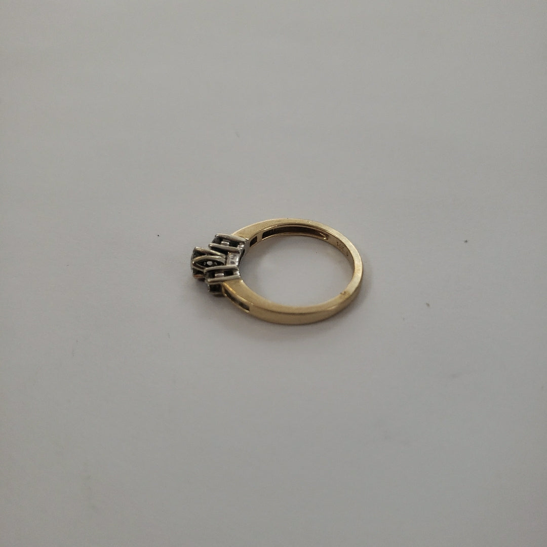 SOLITARIO ORO 14 K 3.3 GRMS (SEMINUEVO)