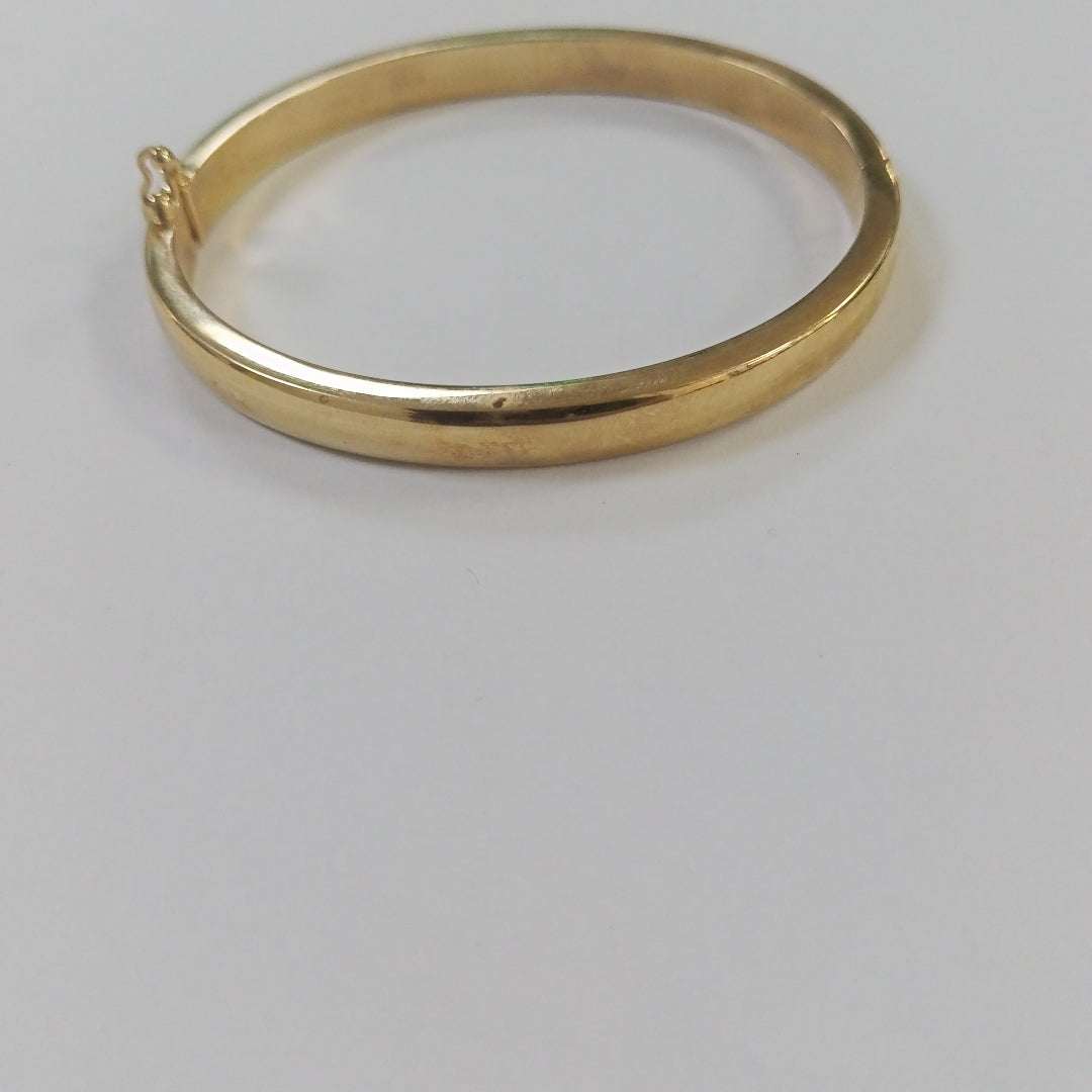 PULSERA RIGIDA ORO 10 K 10.3 GRMS (SEMINUEVO)