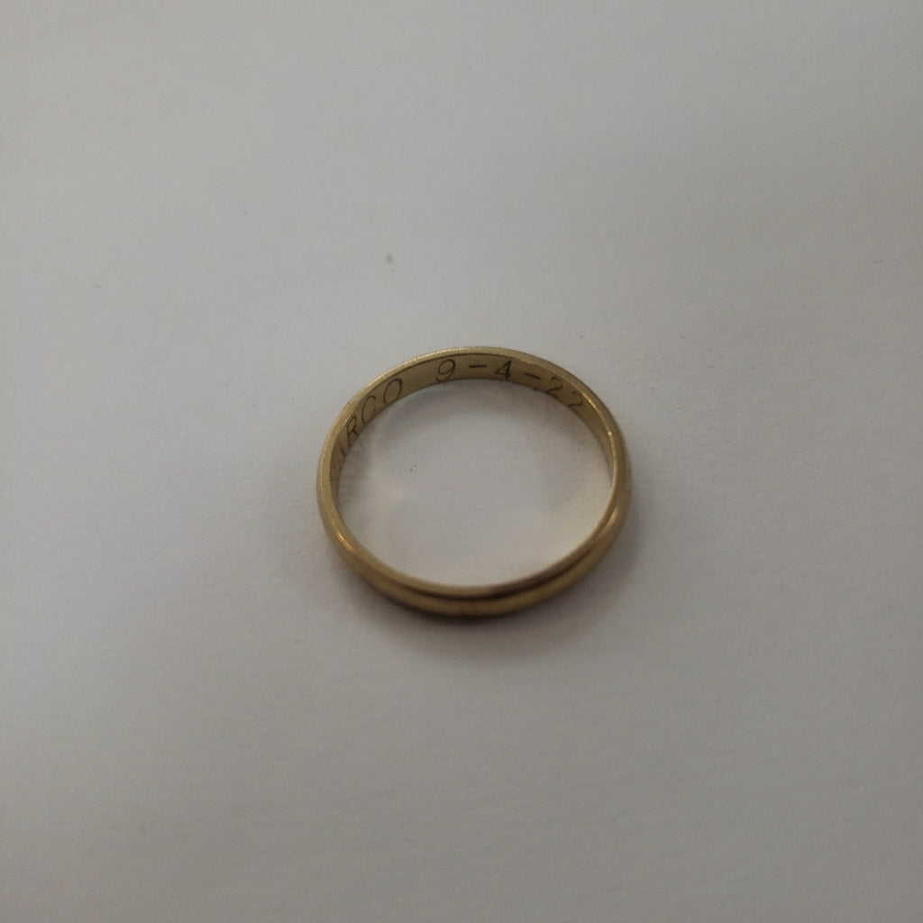 ARGOLLA ORO 10 K 1.7 GRMS (SEMINUEVO)