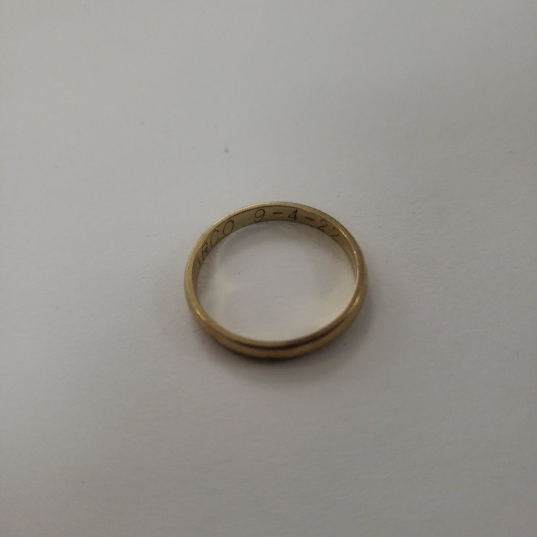ARGOLLA ORO 10 K 1.7 GRMS (SEMINUEVO)