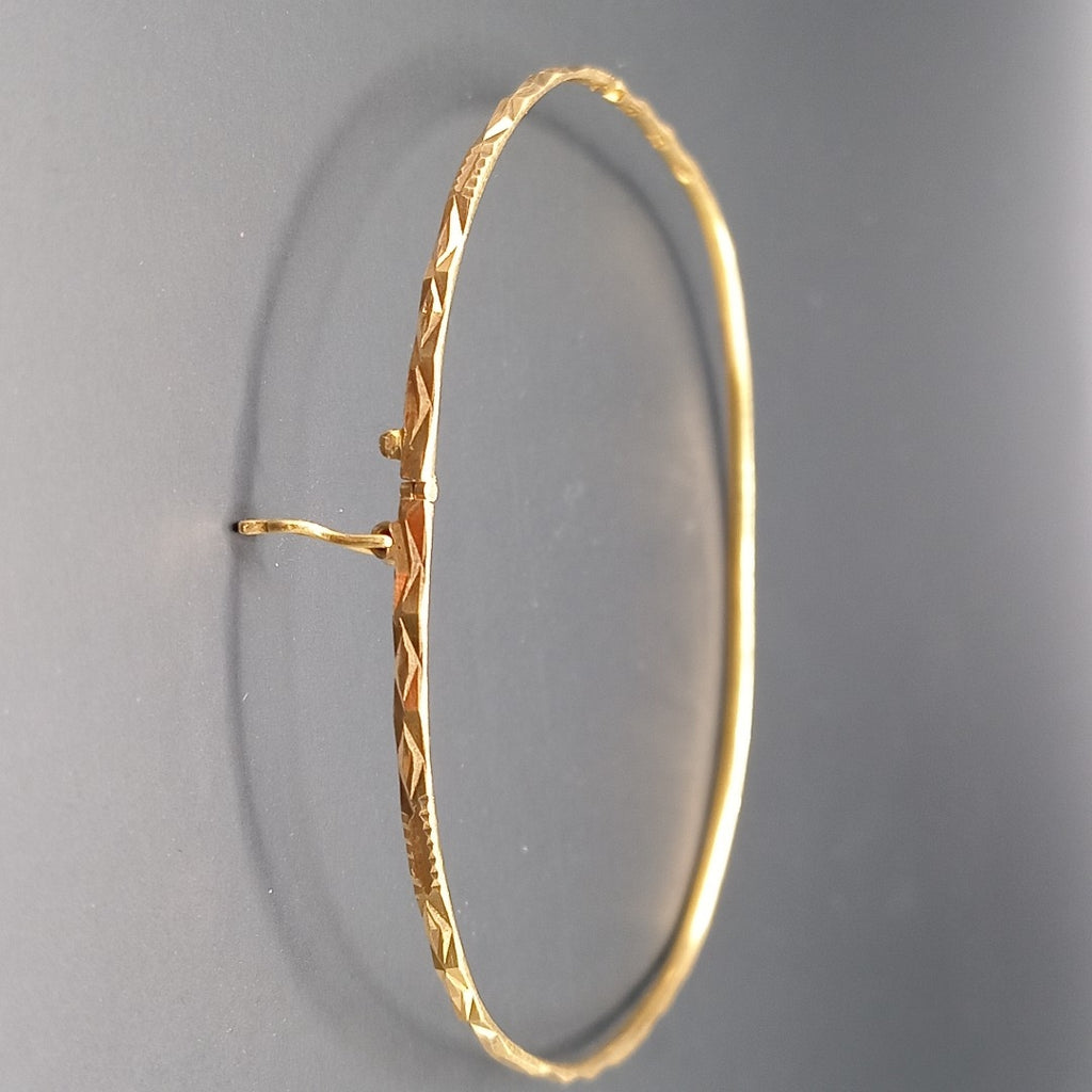 PULSERA RIGIDA ORO 16K 4,90 GRMS (SEMINUEVO)