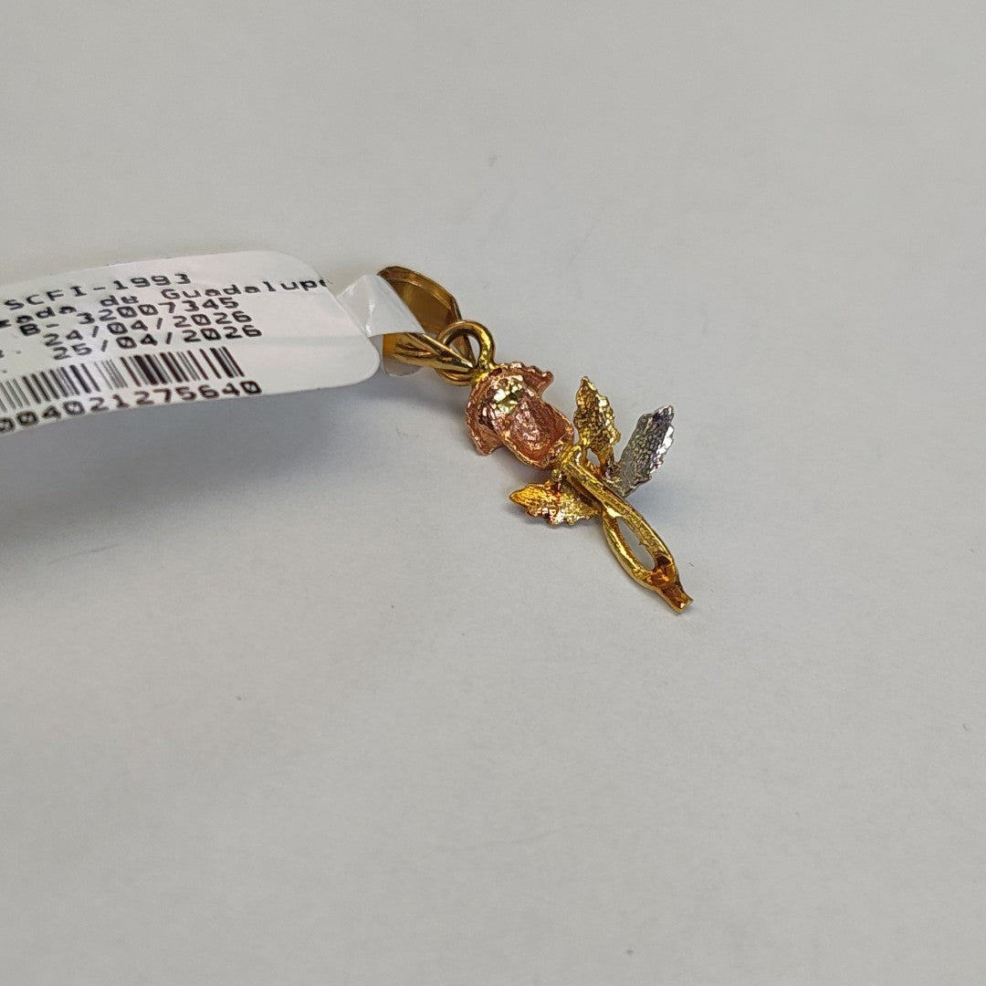 DIJE ORO COMBINADO 14 K 1,00 GRMS (SEMINUEVO)