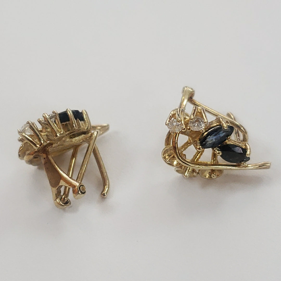 ARETES PAR ORO 14 K 3,80 GRMS (SEMINUEVO)