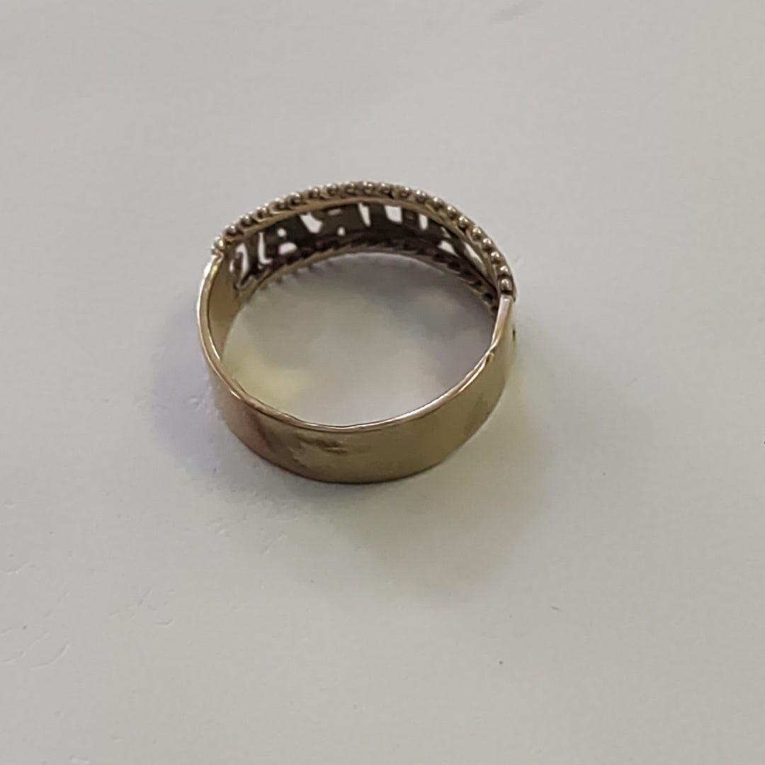 ANILLO ORO 10 K 3.8 GRMS (SEMINUEVO)