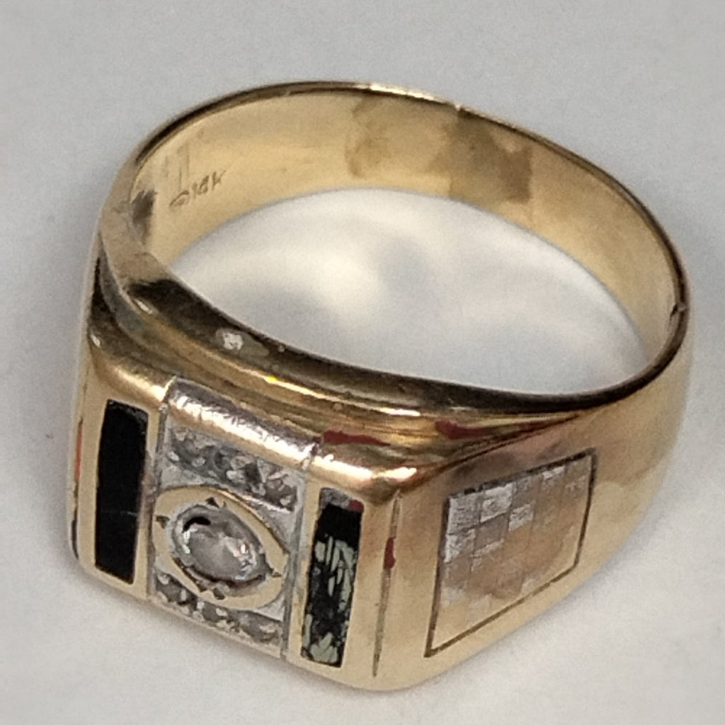 ANILLO ORO 14 K 8.7 GRMS (SEMINUEVO)