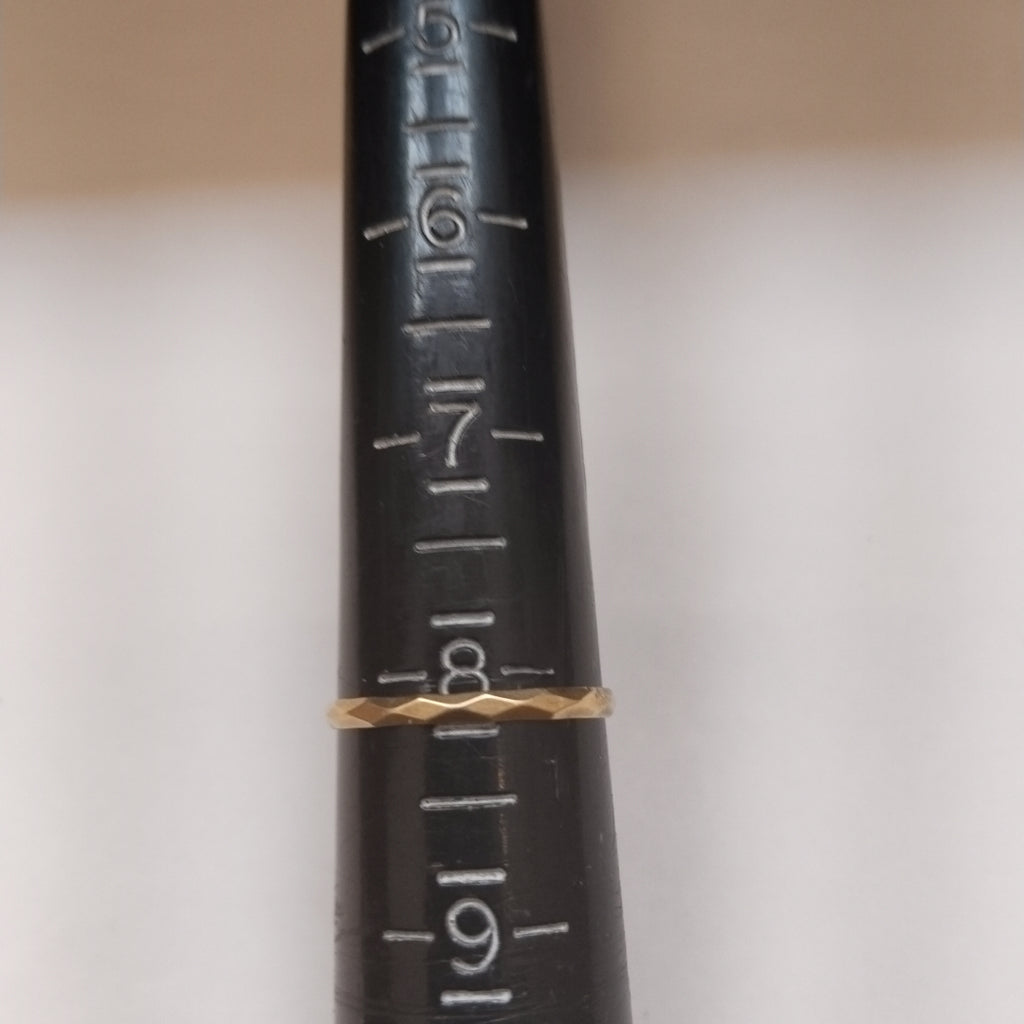 ARGOLLA ORO 14 K 0.8 GRMS (SEMINUEVO)
