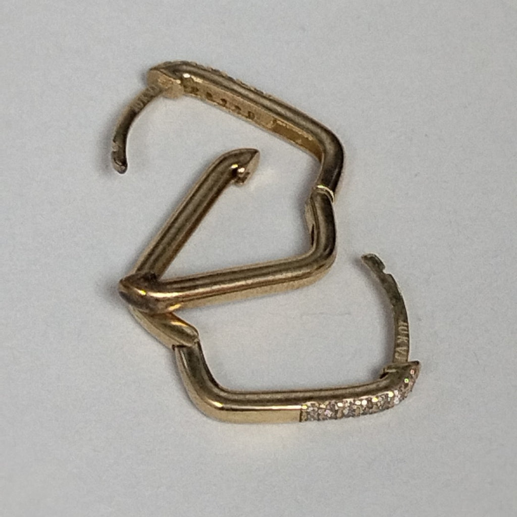 ARETES PAR ORO 10 K 1,90 GRMS (SEMINUEVO)