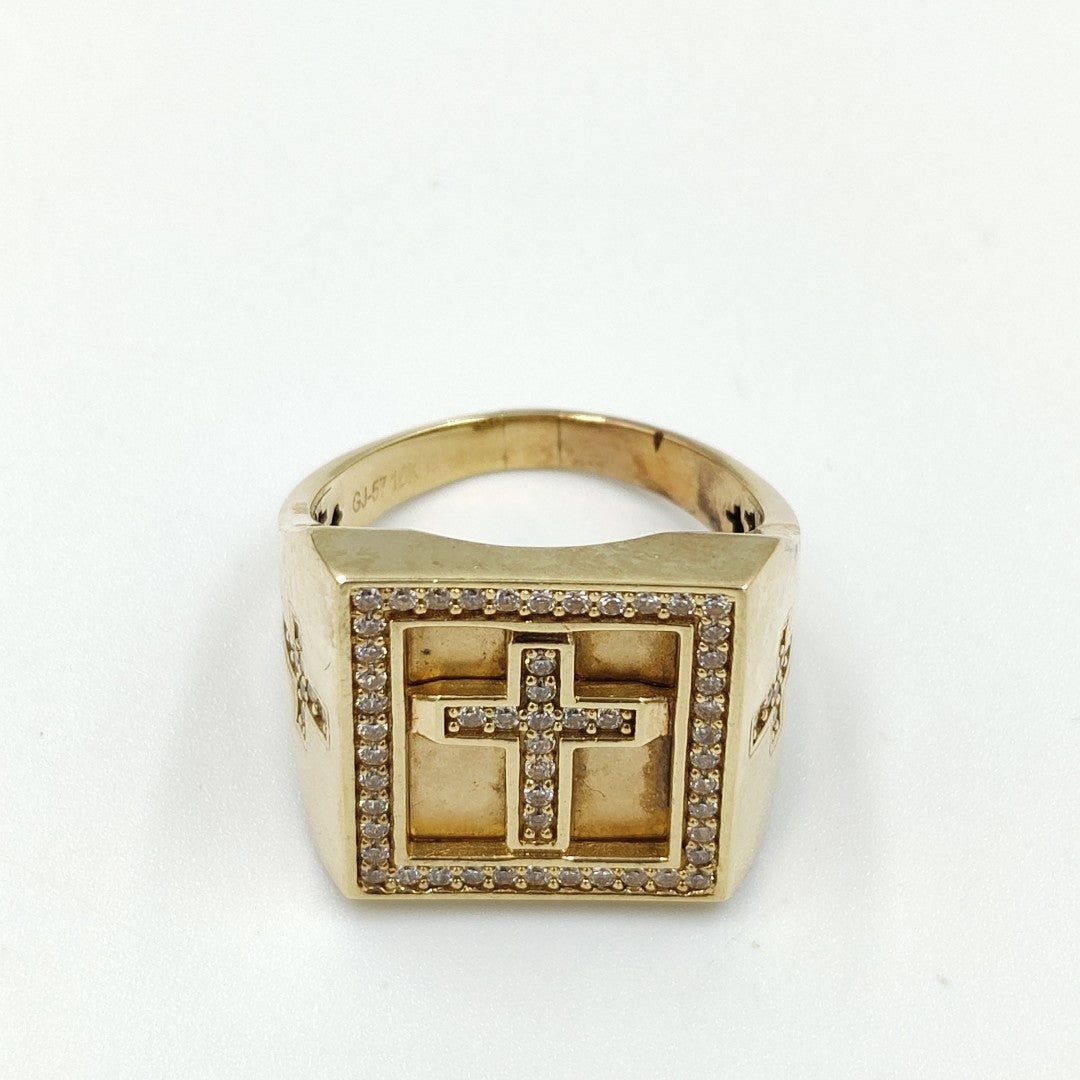 ANILLO ORO 10 K 9,80 GRMS (SEMINUEVO)