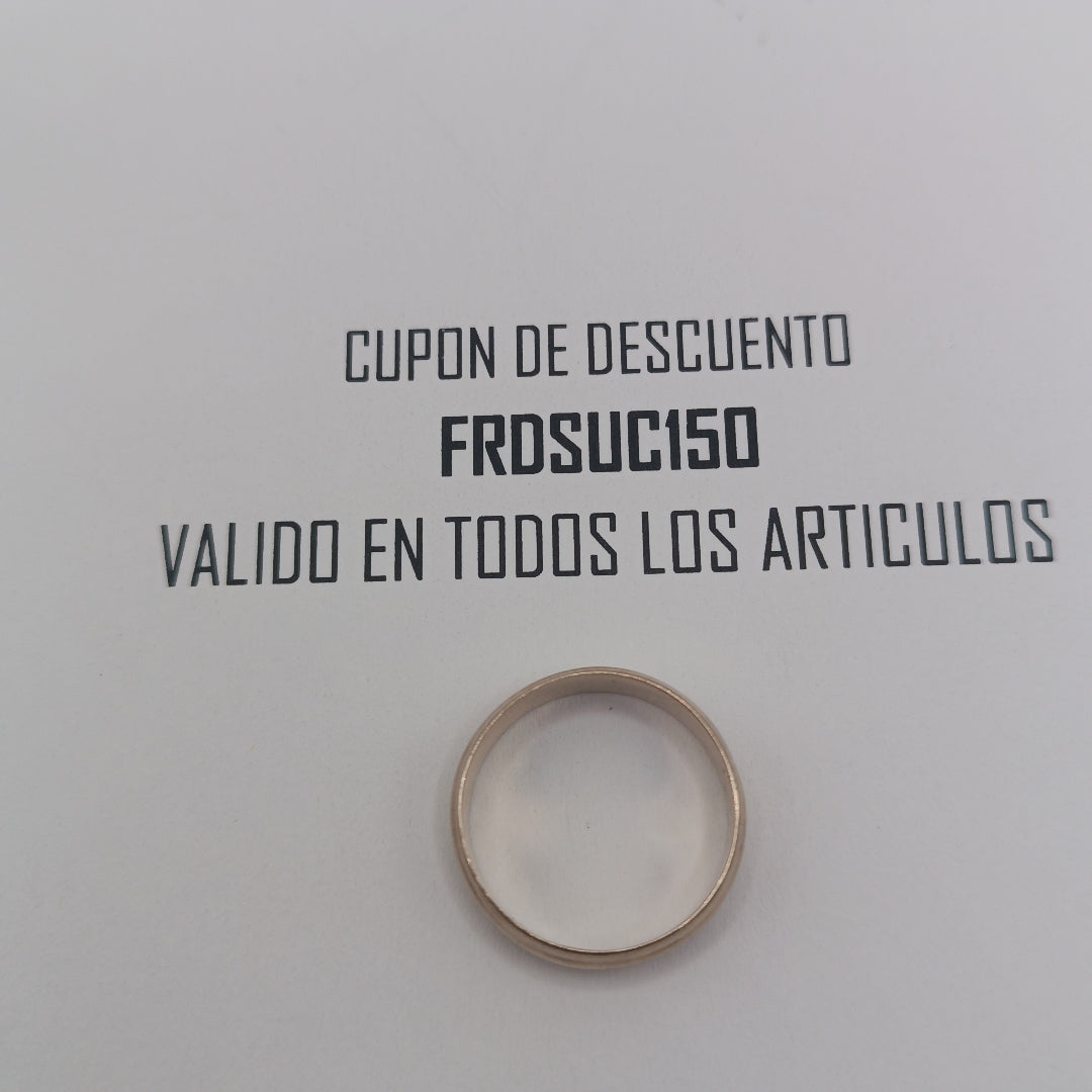 ARGOLLA ORO 8 K 3.4 GRMS (SEMINUEVO)