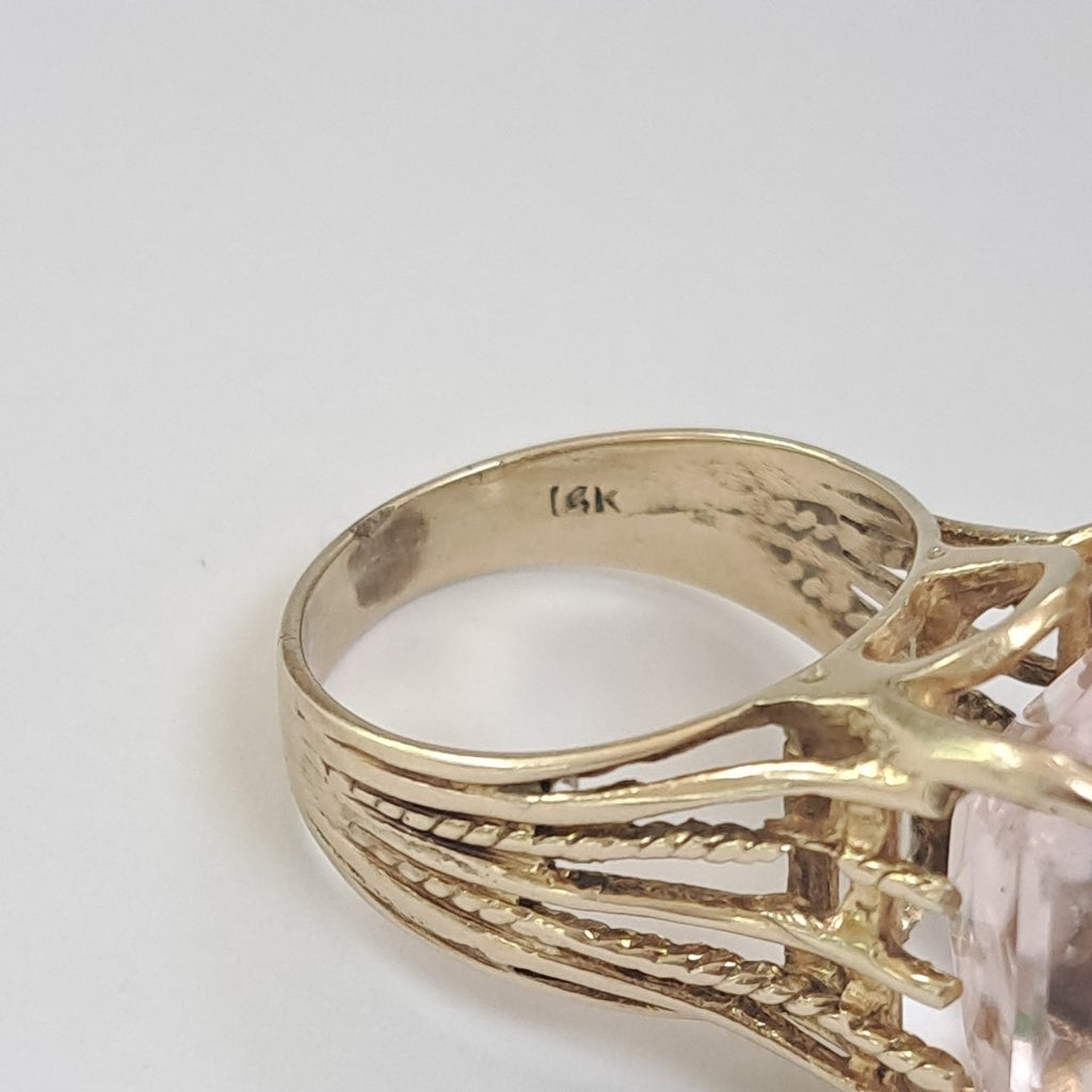 ANILLO ORO 14 K 8.6 GRMS (SEMINUEVO)