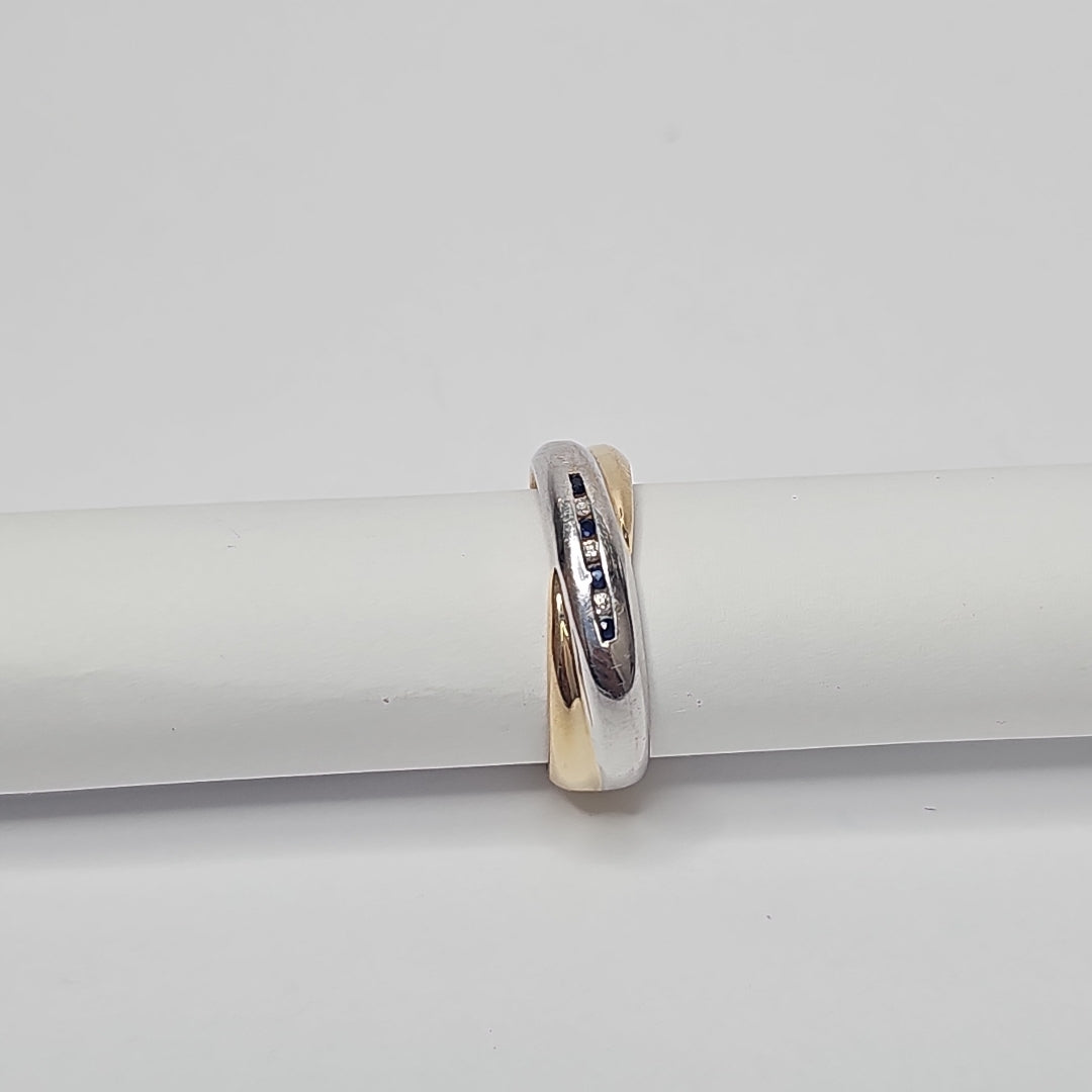 ANILLITO ORO,RODIADO 14 K 4,60 GRMS (SEMINUEVO)