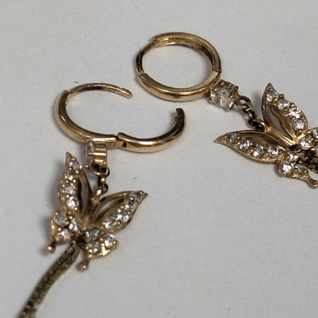 ARETES PAR ORO 10 K 2.3 GRMS (SEMINUEVO)